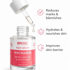 brosc niacinamide face serum